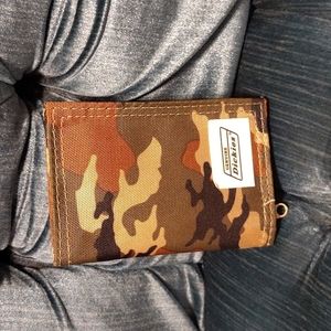 Genuine Dickies Camo Tri fold wallet